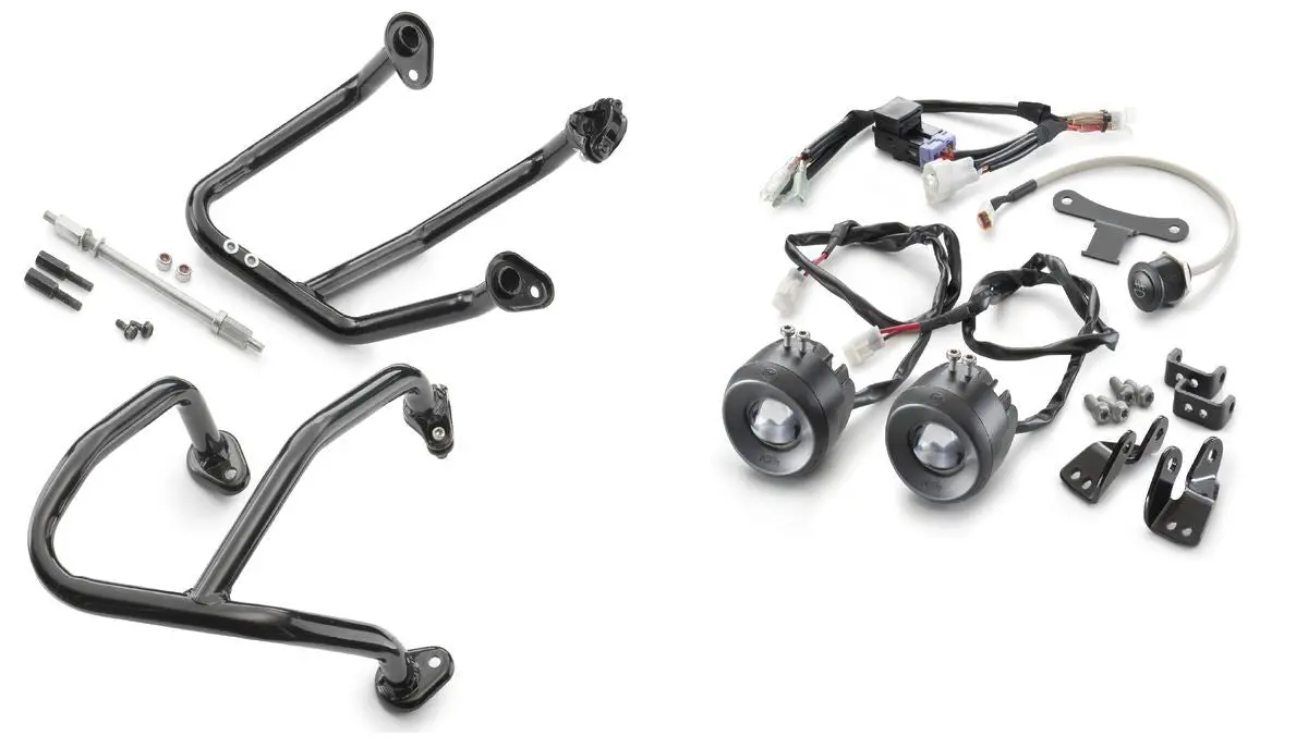 Ktm Crash Bar - Fog Light Kit 390 Adv 2022-2024 1