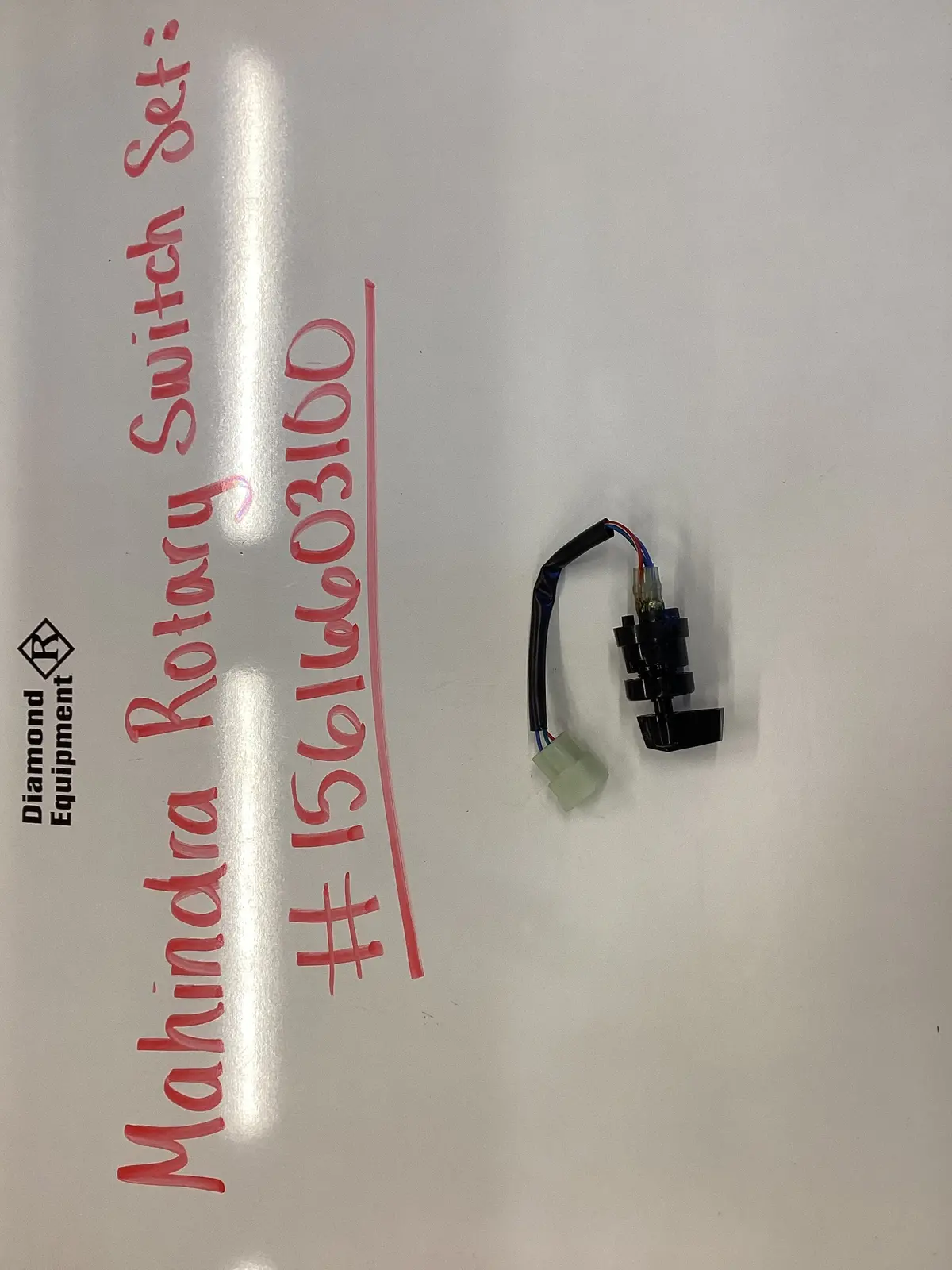 Mahindra Rotary Switch Set : #15616603100 1