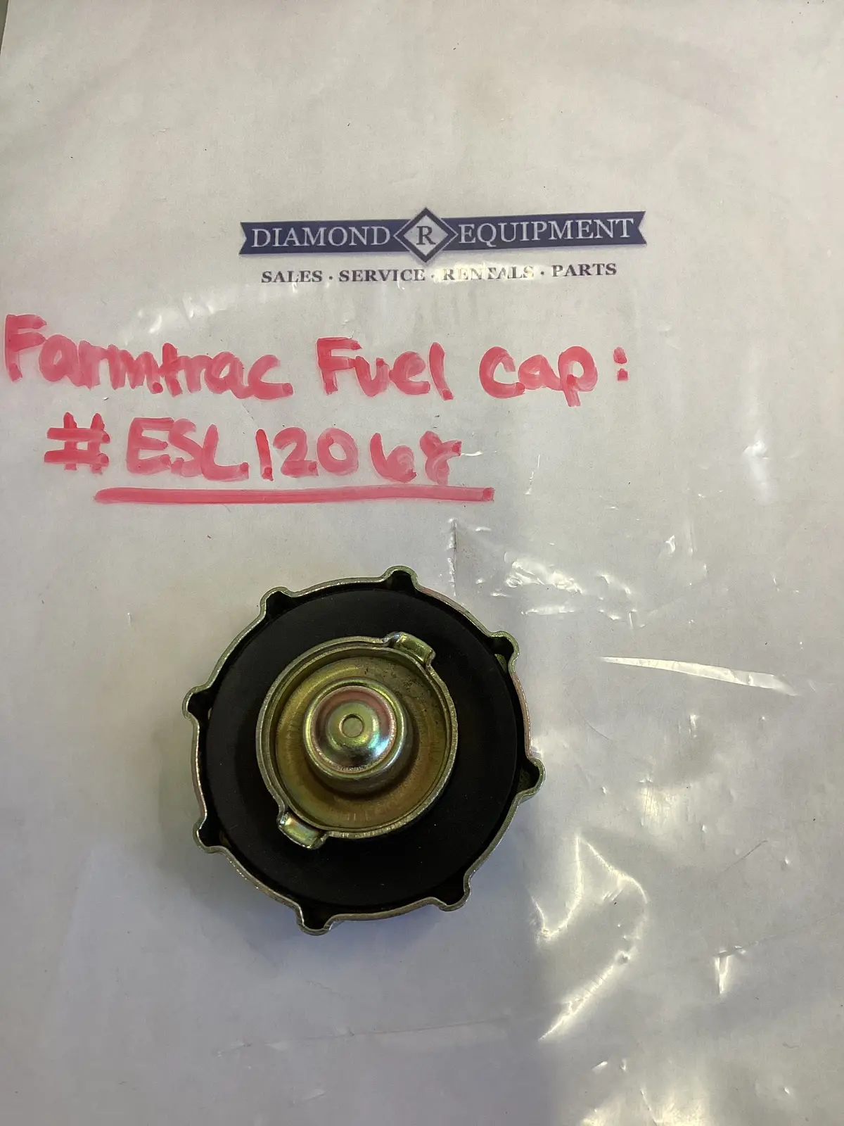 Farmtrac Fuel Cap: #Esl12068 1