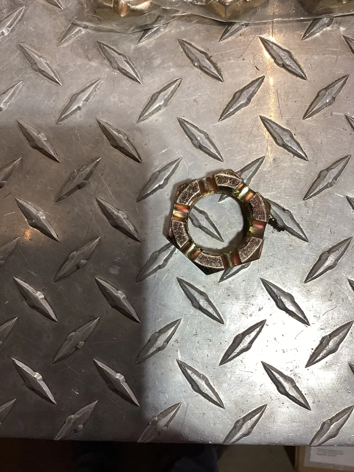 Scag Axle Castle Nut, 48680 1