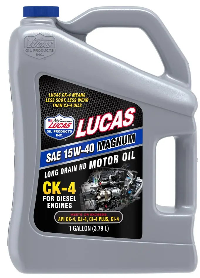Lucas Sae 15W-40 Magnum Ck-4 Diesel Oil 1 Gallon, 10287 1