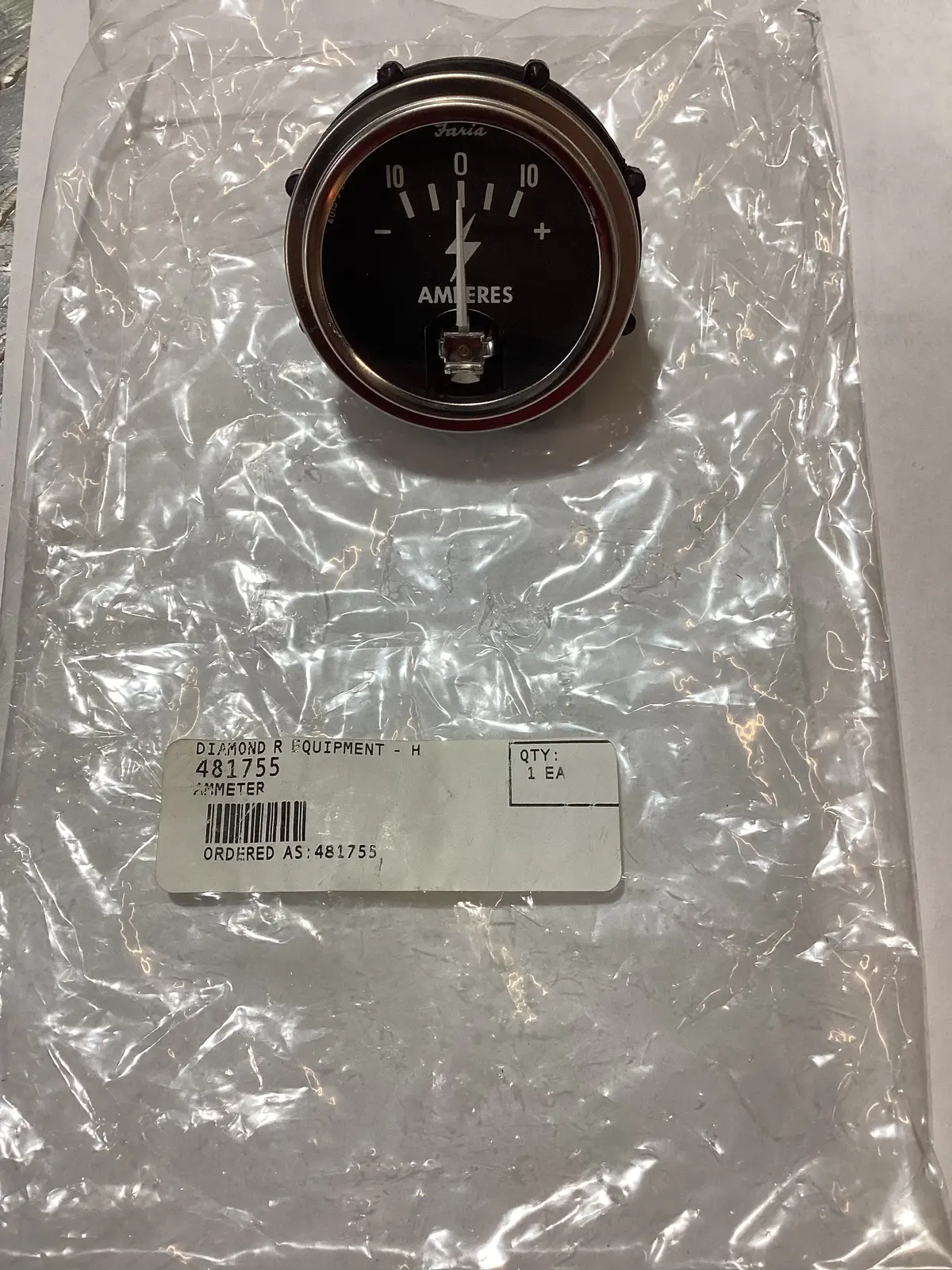Scag Ammeter, 481755 1