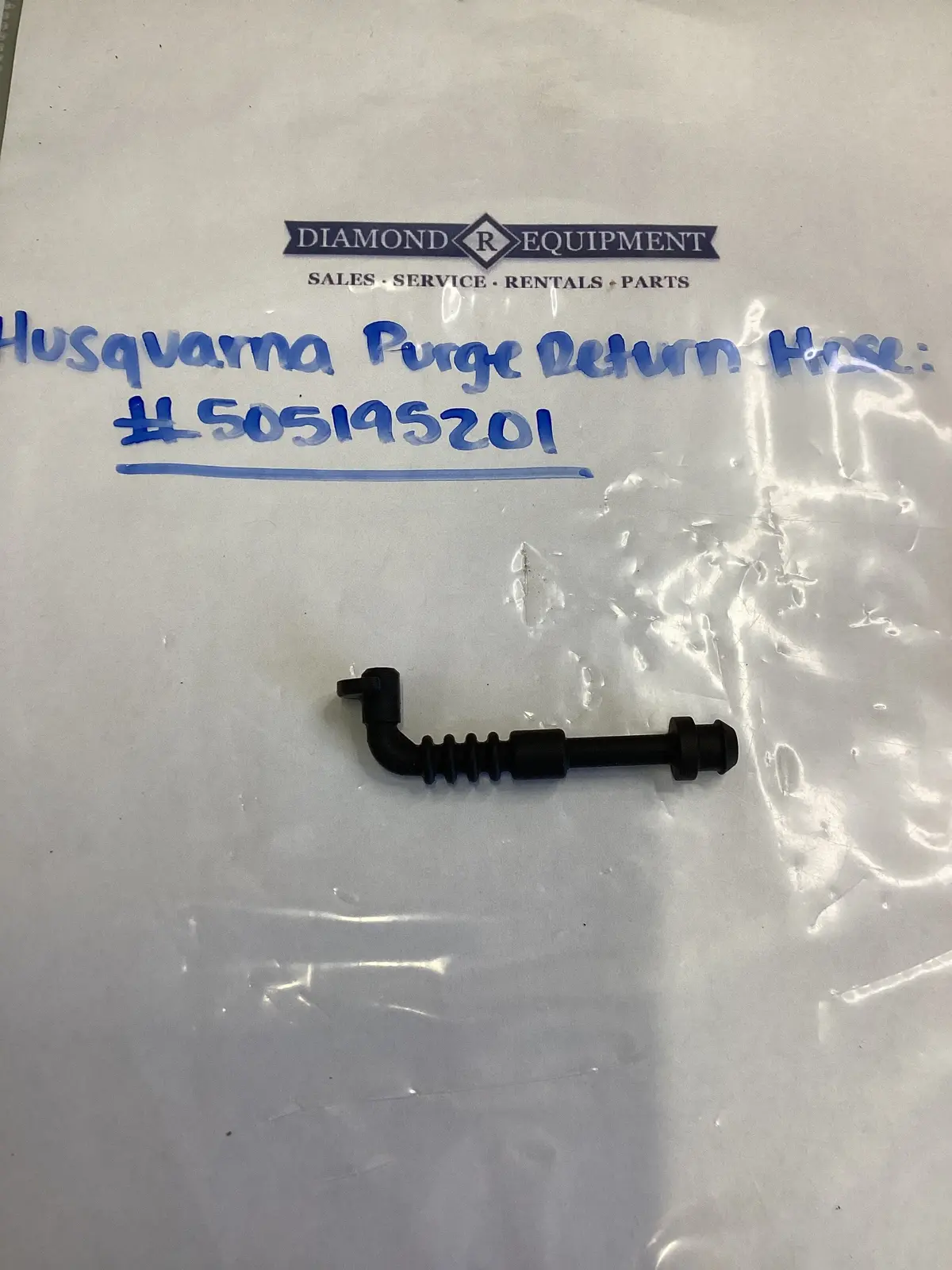 Husqvarna Purge Return Hose: #505195201 1