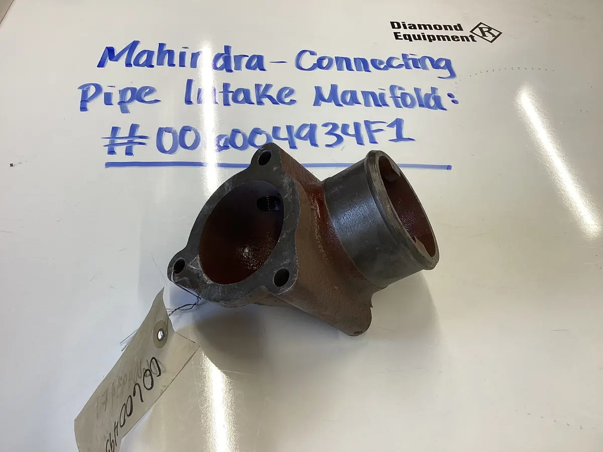 Mahindra- Connecting Pipe Intake Manifold: #006004934F1 1