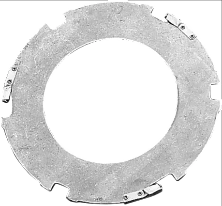 37975-41  Old 2487-41 Steel Clutch Drive Plate With Anti-Rattle Buffers Usa Made 1