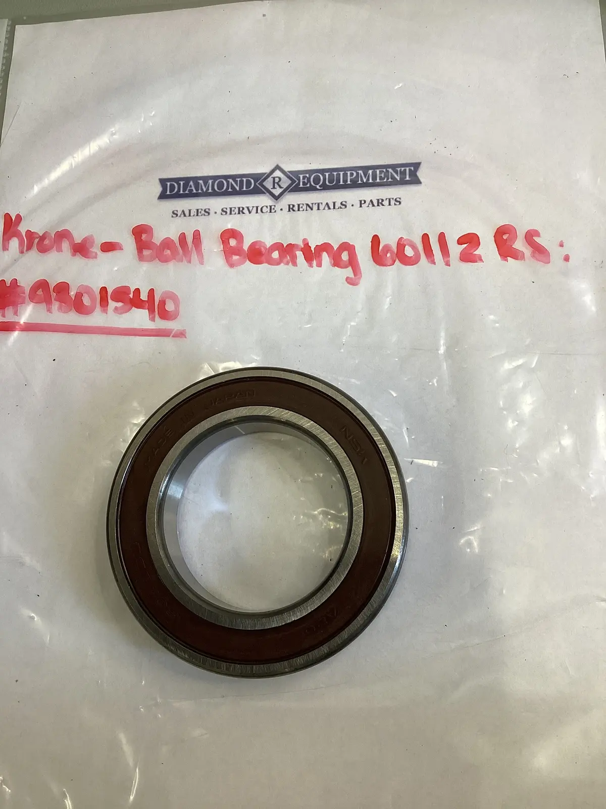 Krone- Ball Bearing 6011 2 Rs: #9301540 1