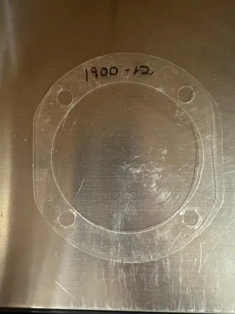 Simonsen Shim Gasket .005, 1900-12 1