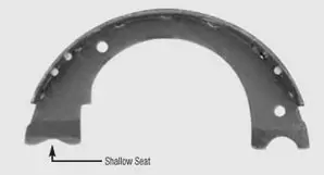 2086 Remanufactured Brake Shoe & Core 1