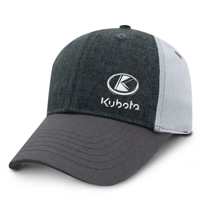 Youth Woven Washed Mesh Snap Cap 1