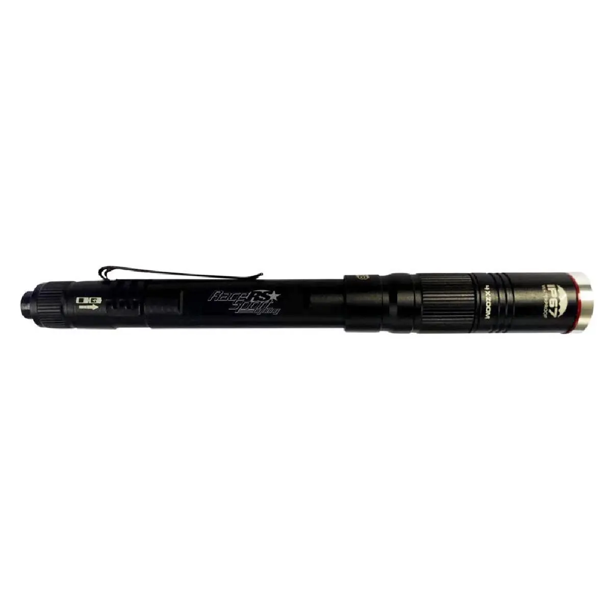Race Sport 3 Mode Rechargeable Led 350 Lumen Flashlight With 4X Zoom Projector Lens (1007532) 1