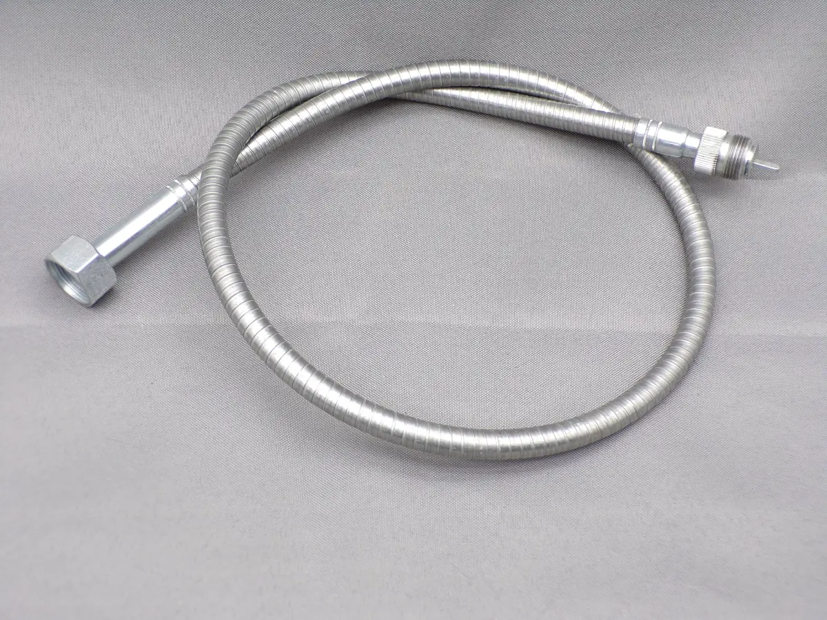 67026-36 Old 11132-36 Correctly Plated Speedometer Cable Usa Made 1