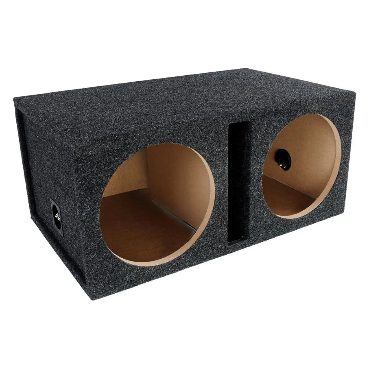 Atrend 10" Dual Vented Enclosure Shared Chambers (10Dqv) 1