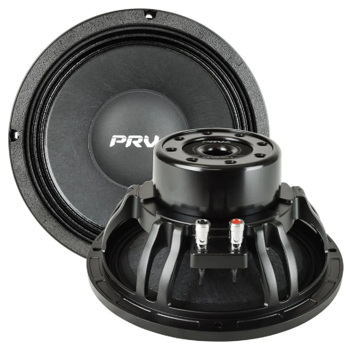 Prv Audio - 10" Woofer - Neodymium - Aluminum Basket - 3" Vc - 2000W Program Power - 4 Ohms (10W1000-Ndy-4) 1