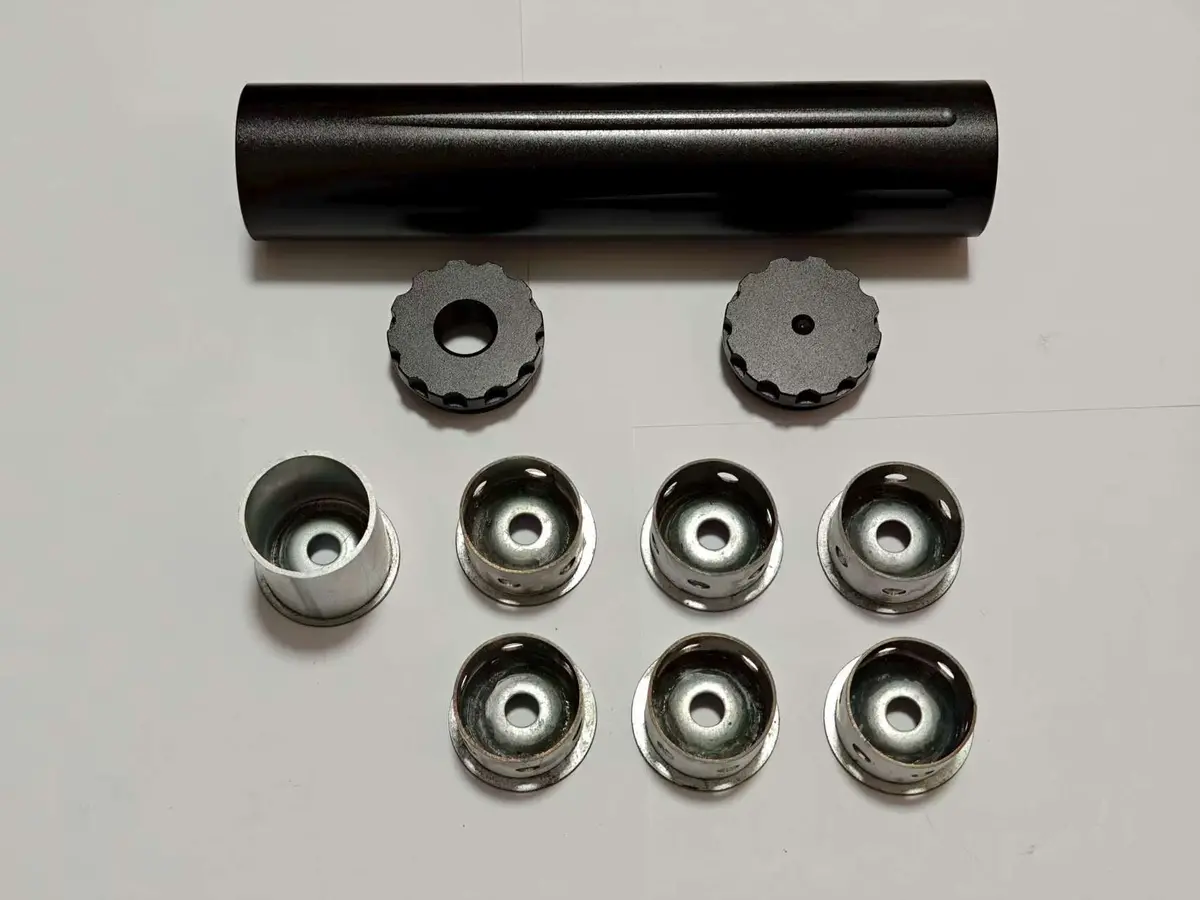 New 8.5 Inch Aluminum 1.65 Od 6 Cups Fuel Filter Solvent Trap Napa 4003 Wix 24003 1
