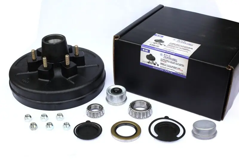 12" Brake Drum 6-5.50 Bc 6000Lb Kit Pre-Greased 1