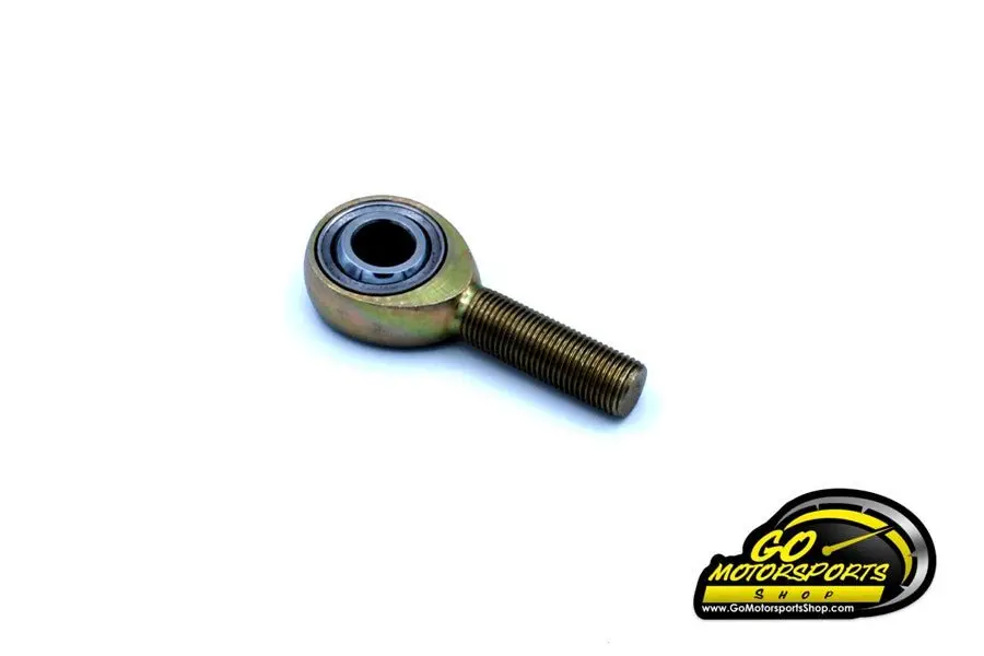 1/2" X 1/2" 3-Piece Steel Heim (Gold) 1
