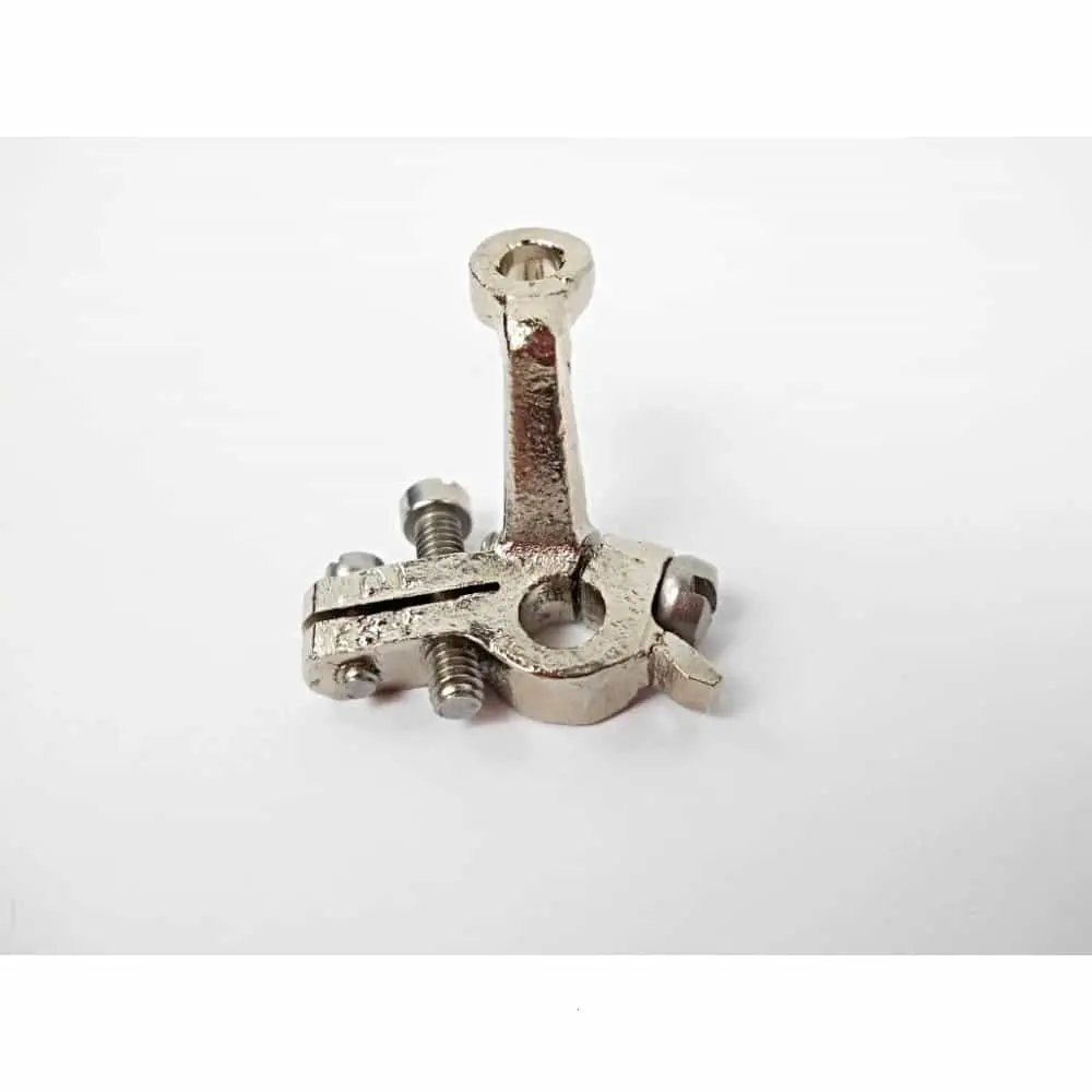1238-36 Nickle Plated Knucklehead Throttle Lever Usa Made 1