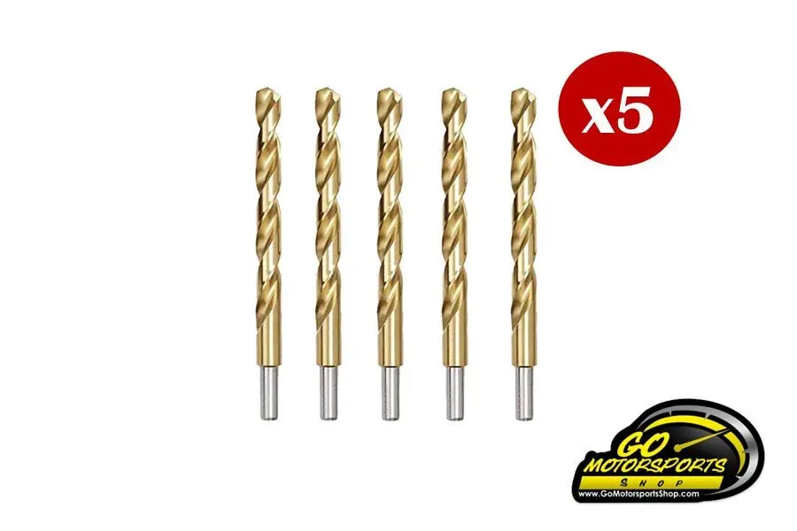 13/32" Drill Bits For 3/8 Lead Weight Bolts (5 Pack) 1