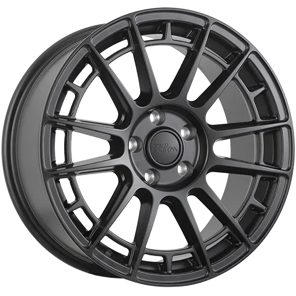 Gtf22 Satin Black 16X7 5X114.3 Et35 Cb67.1 1