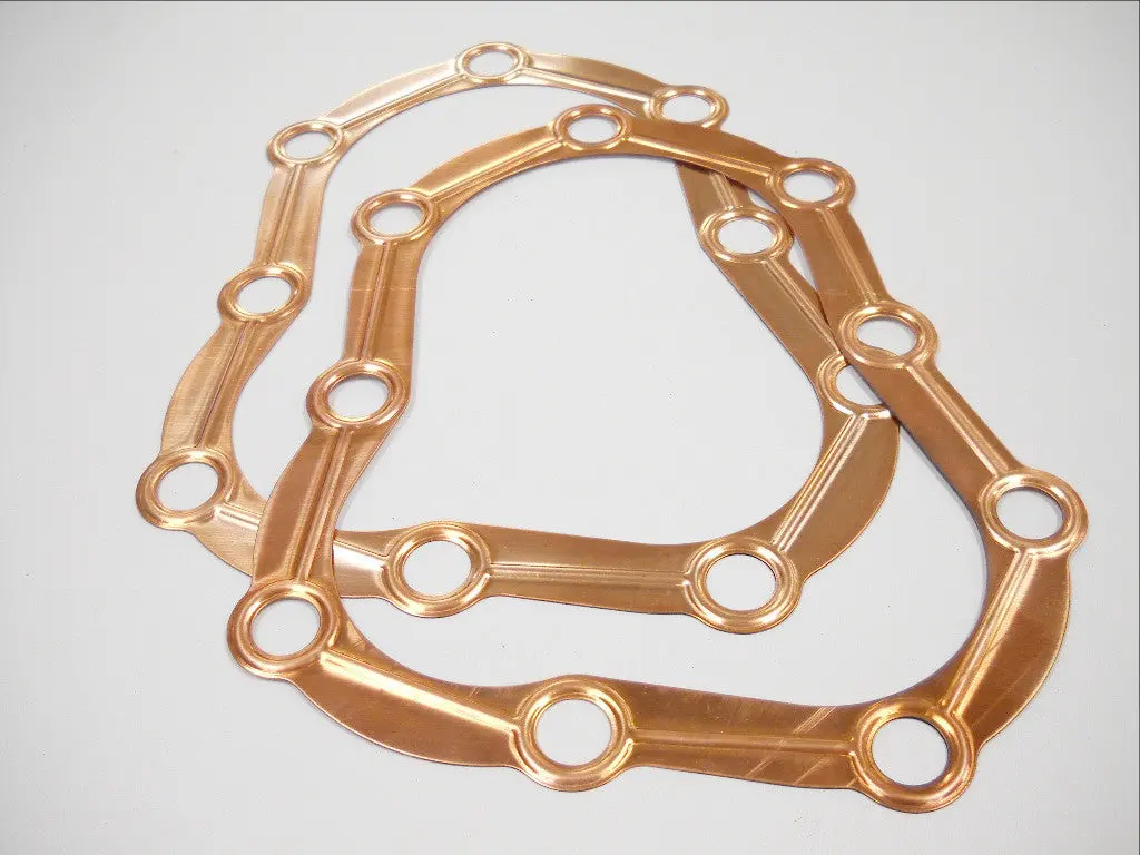 16769-36 Old 11-36A Big Twin Flathead Copper Head Gaskets Usa 1