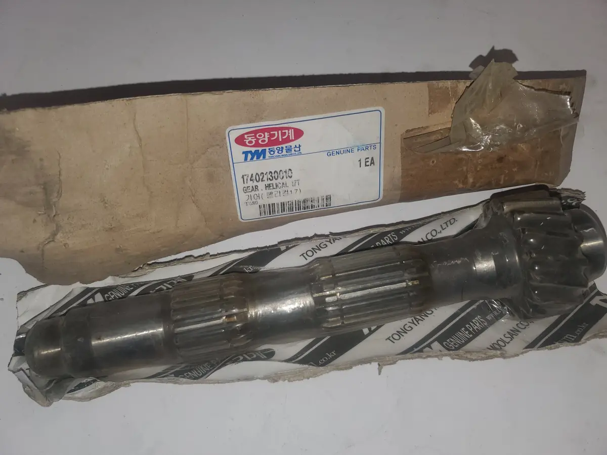 Tym/Mahindra Tractor Helical Gear T700, 17402130010 1