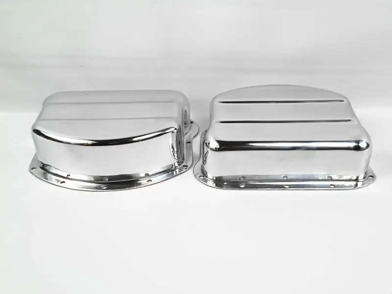 17500-54 Panhead Rocker Arm "Pan" Cover Set Aluminum Usa Made 1