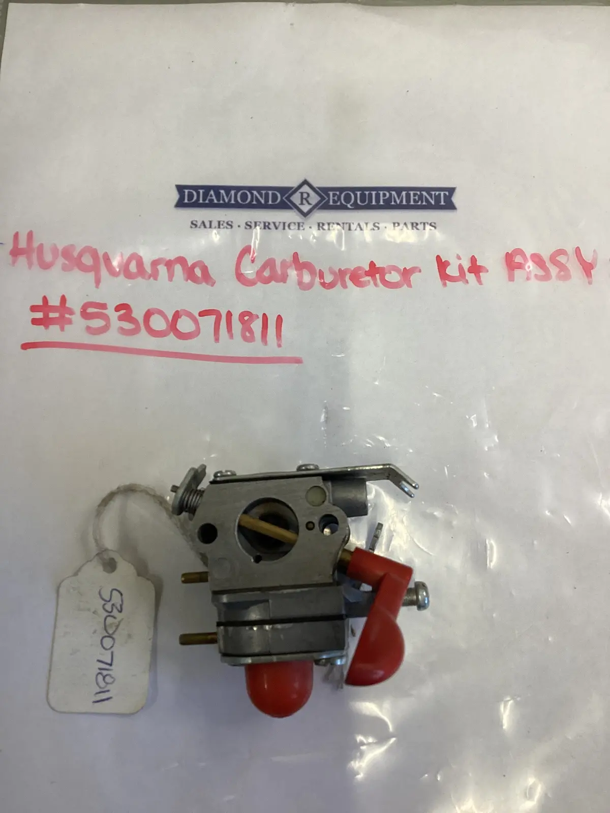 Husqvarna Carburetor Kit Assy: #530071811 1