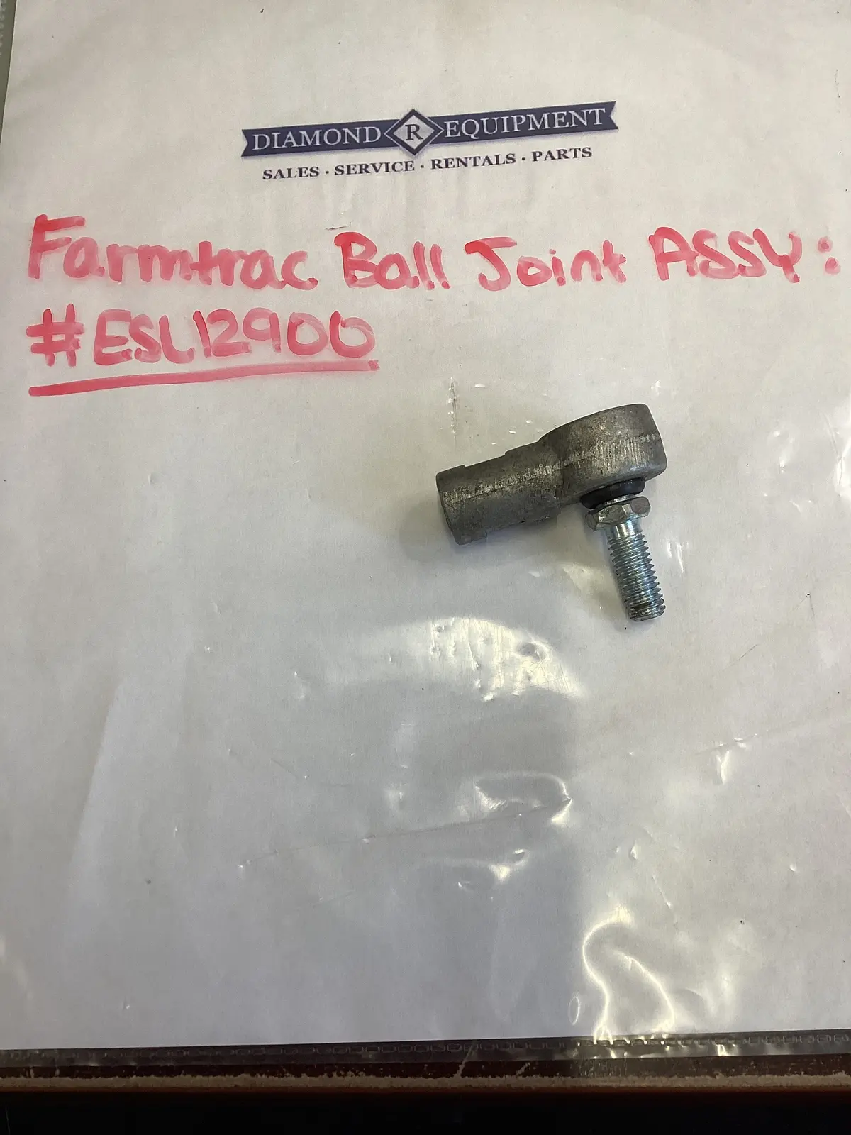 Farmtrac Bal Joint Assy: #Esl12900 1