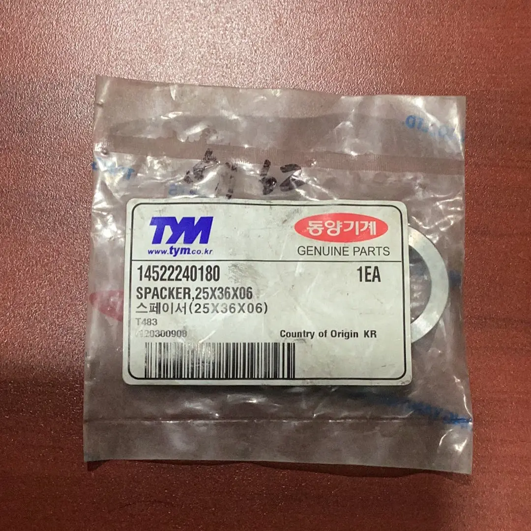 Tym/Mahindra Tractor Spacer 25X36x6, 14522240180 1