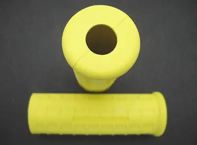 56212-53Y Usa Made Panhead Yellow Grips 1954-1961 Correct Small Hole 1