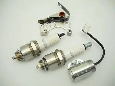 Tune-Up Kit Panhead 1949-1960 And 1965 Shovelhead 1966-1969 Autolite Plugs 1