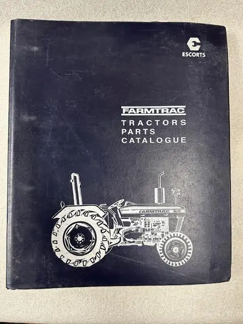 Farmtrac Escort Parts Catalog 50/55/60 1