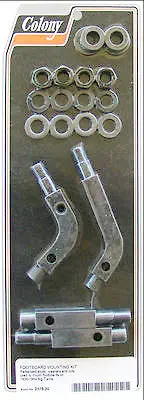 2675-20 Knucklehead Panhead Flathead Footboard Mounting Kit 1936-1954 Big Twins 1