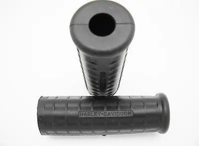 56212-53 Panhead Usa Made Black Grips 1954-1961 Correct Small Hole 1