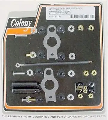 2714-36 1939-1946 Knucklehead Flathead Instrument Panel (Dash) Base Restoration Kit 1