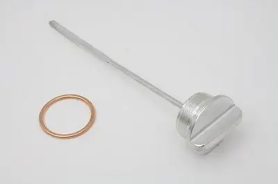 62625-36Rec Oil Tank Dipstick 1936-1940 Knucklehead Flathead Cad Plated Usa Made 1