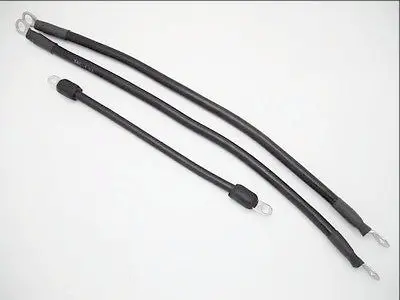 1965-1985 Usa Made Battery Cable Kit Fits All Big Twins 1
