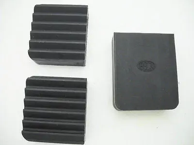 36950-45B 1936-1964 Knucklehead Panhead Flathead Beck Style Clutch And Brake Pedal Pads 1