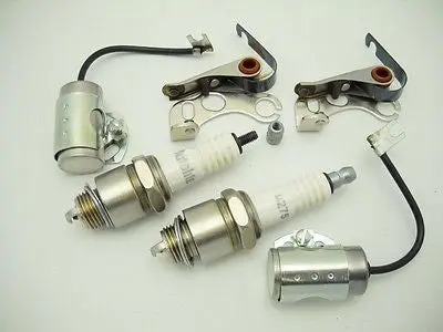 Tune-Up Kit Panhead 1961-1964  Dual Point Autolite Plugs 1
