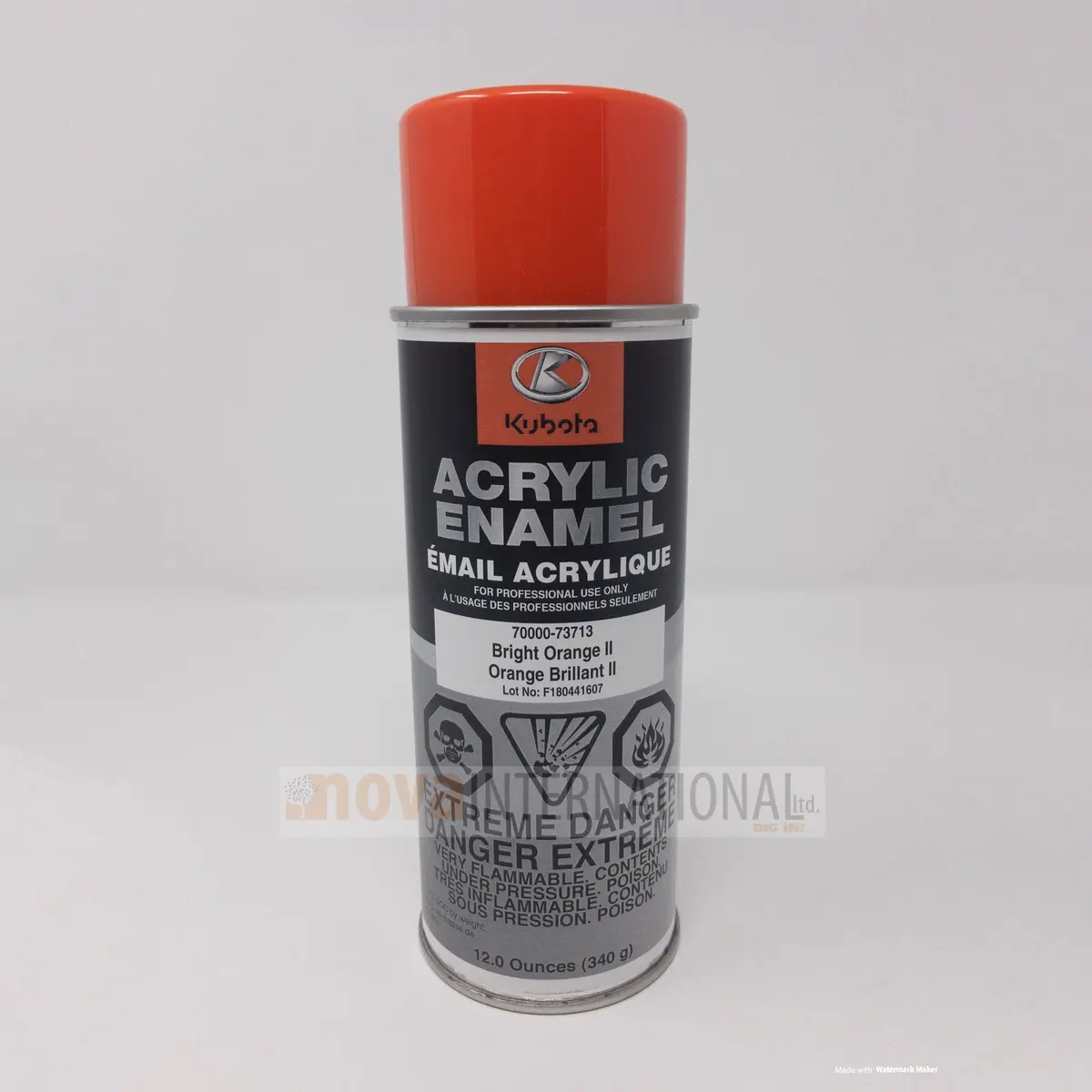 Bright Orange Ii Paint - Spray Can 1