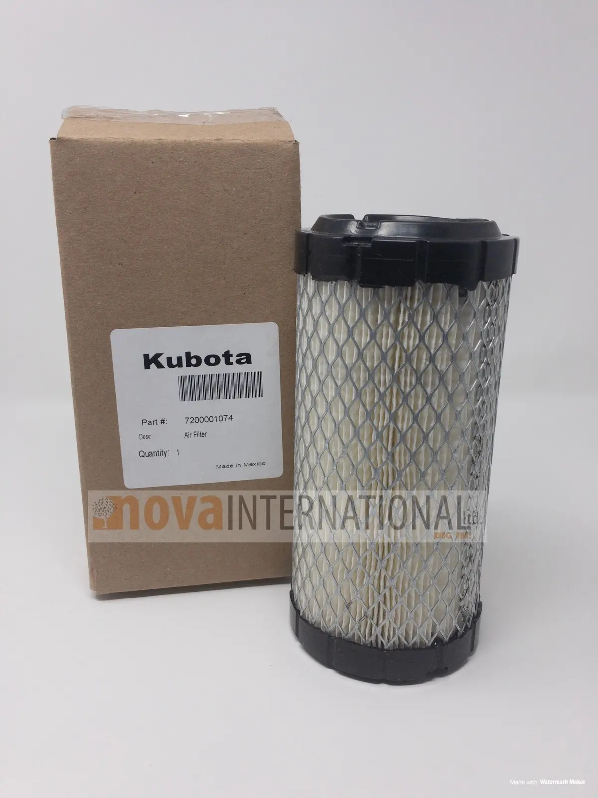 Single (Outer) Air Filter 72000-01074 1