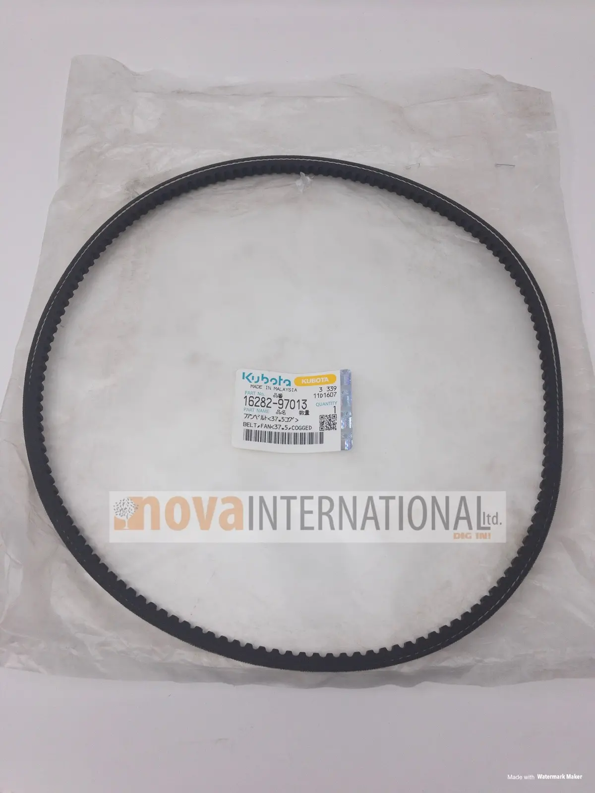 Engine Fan Belt 16282-97013 1
