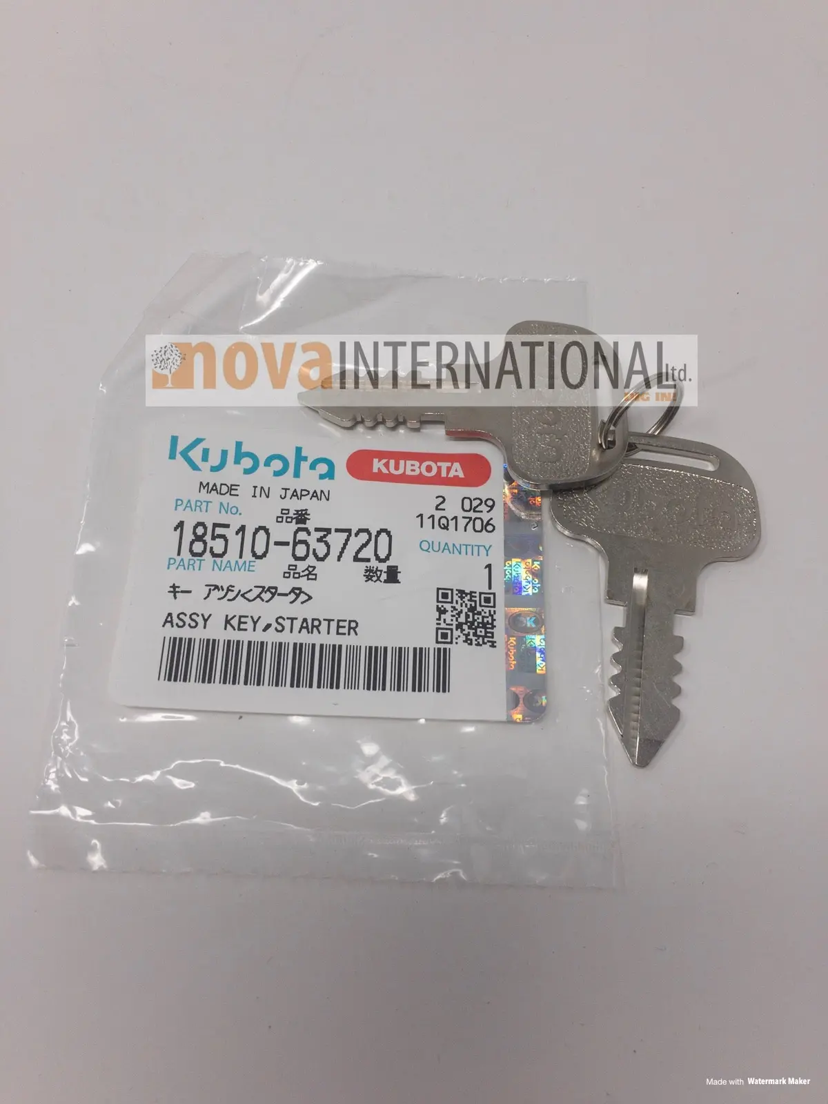 Key 18510-63720 1