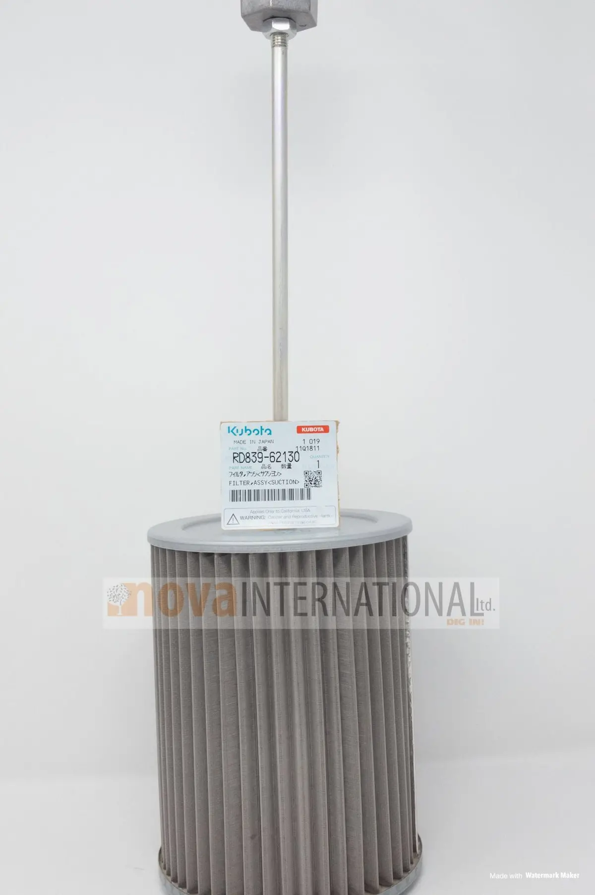 Hydraulic Suction Filter Rd839-62130 1