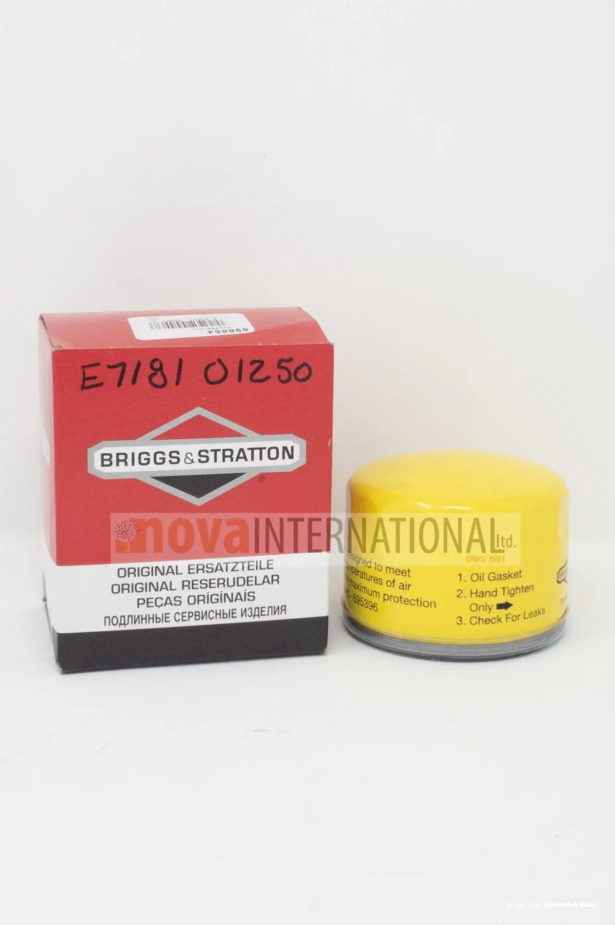 Engine Oil Filter E7181-01250 1