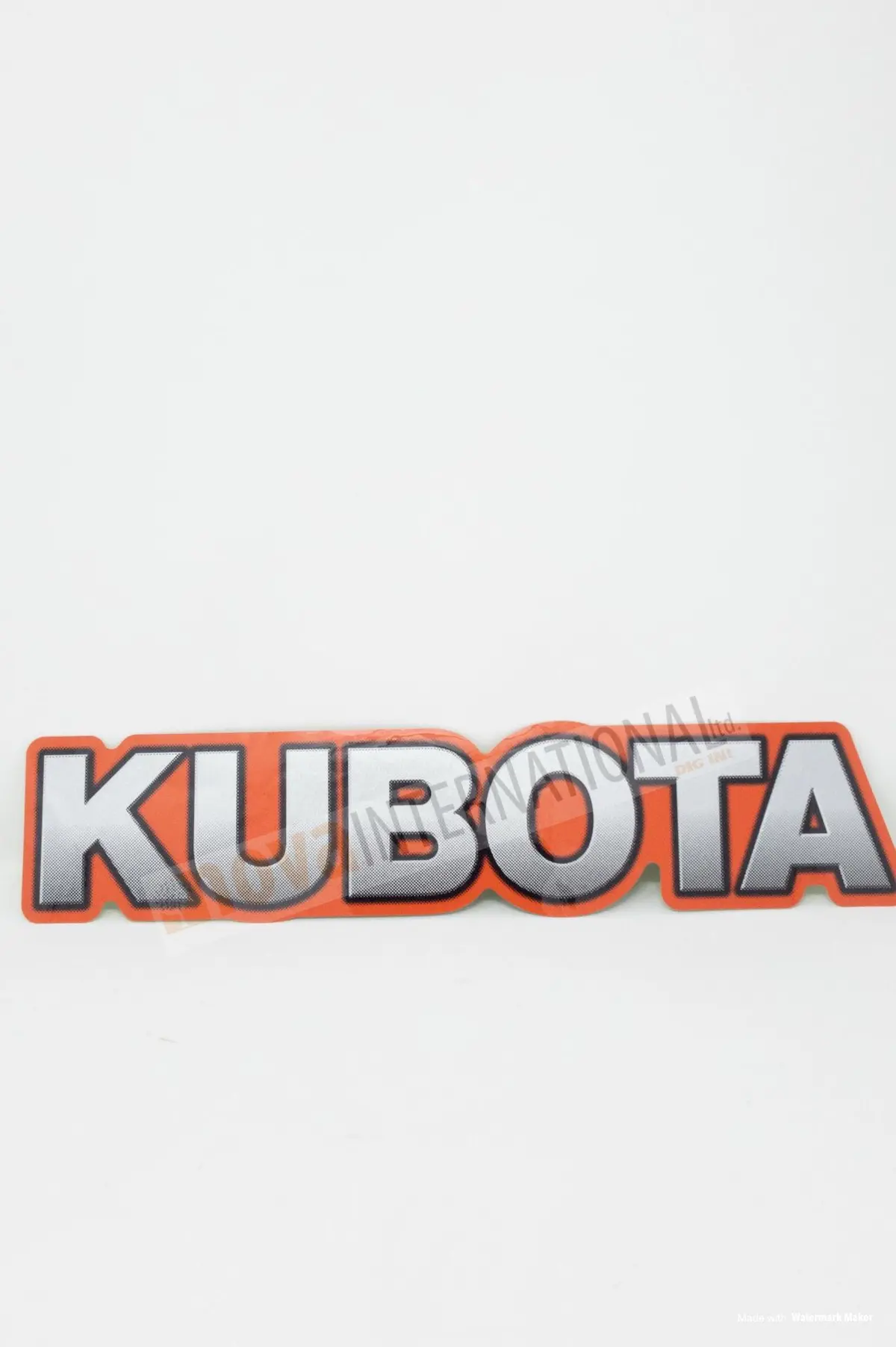 Kubota Decal - Orange Trim 7J29258452 1