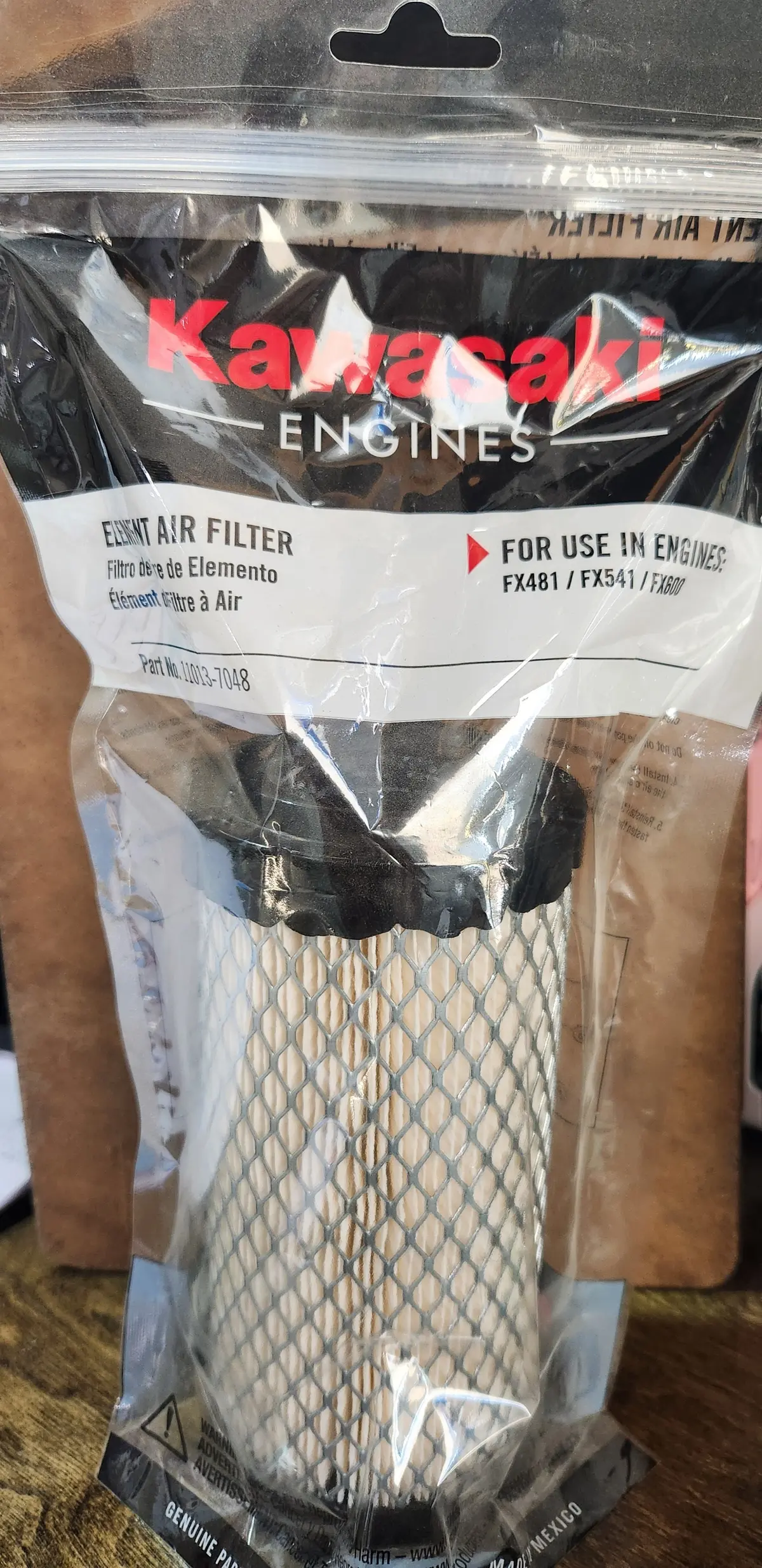 Kawasaki Element Air Filter 110137048 1