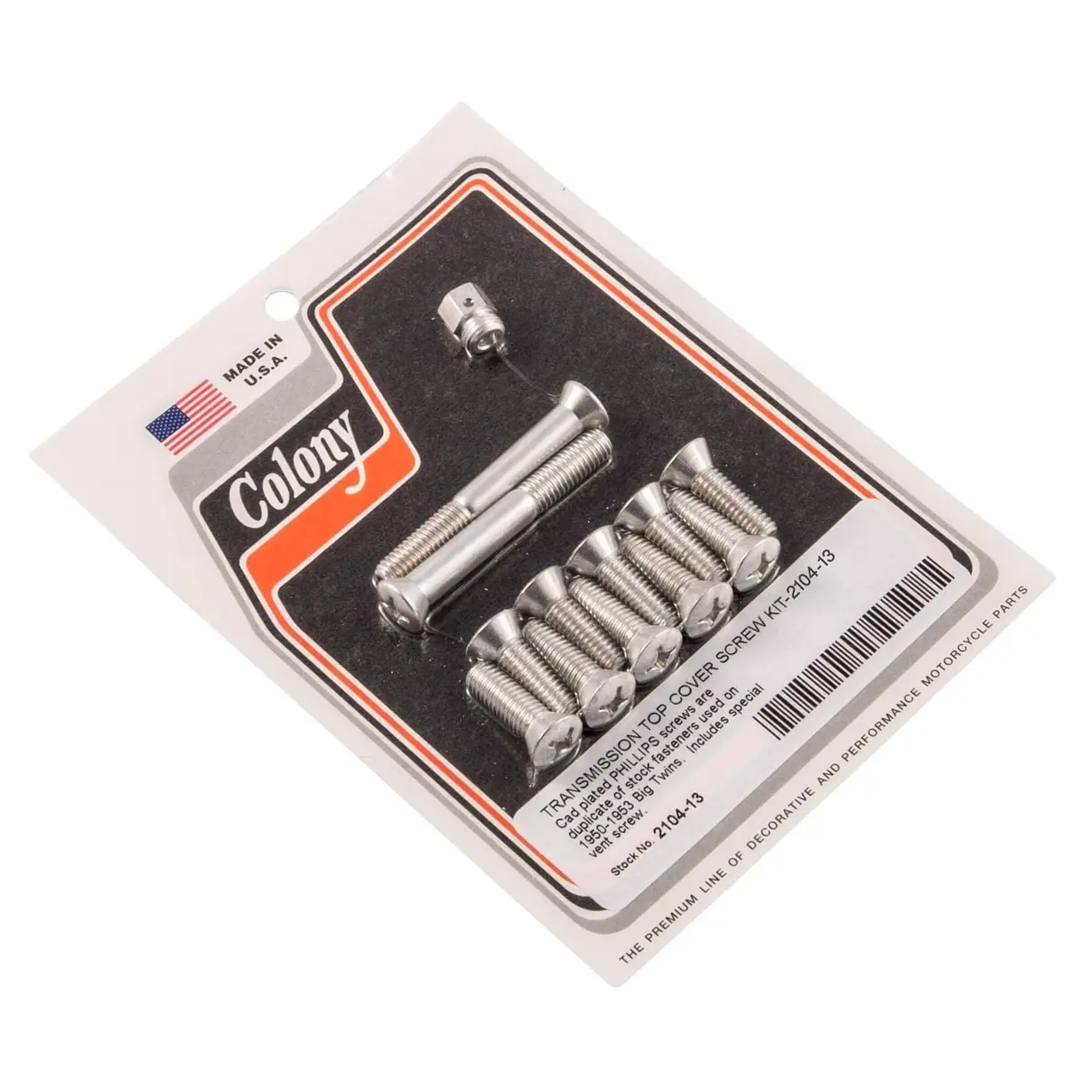 2104-13 Trans Top Cover Screw Kit Colony Usa 1