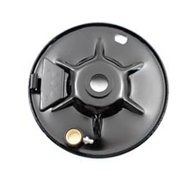 41650-37 Old 4036-37 Rear Brake Backing Plate Black 1
