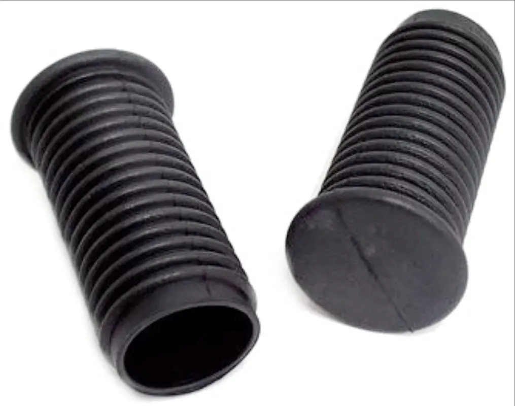 50940-52A Panhead Shovelhead Evo Large Foot Peg (Pair) Rubbers 1